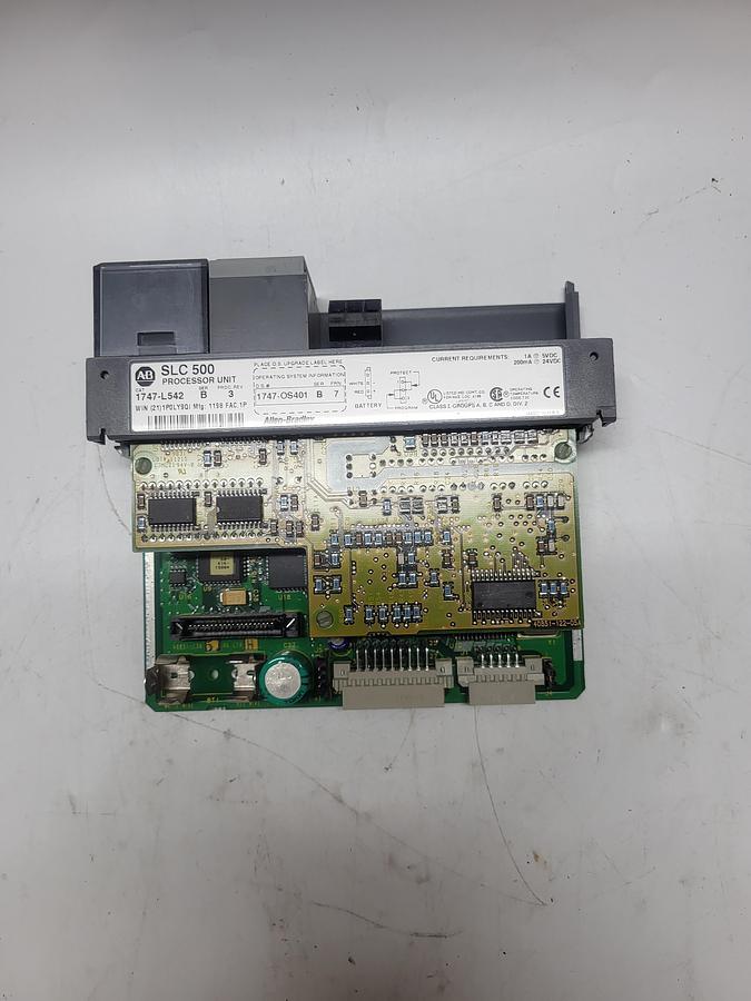 Used Allen-Bradley SLC500 Processor Unit 1747-L542 Ser.B