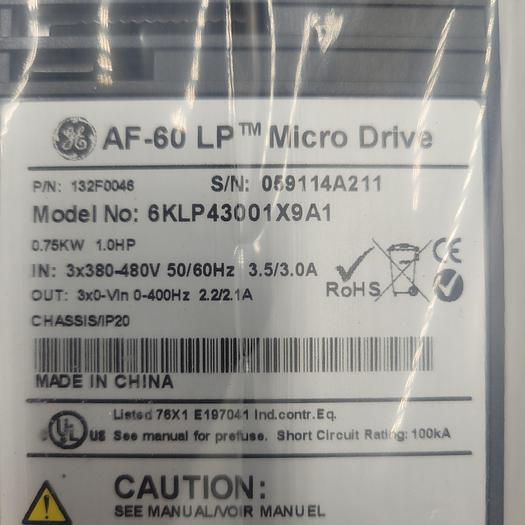 GE AF-60 LP MICRO DRIVE **NEW** sealed in original box