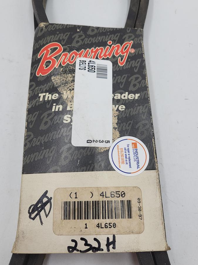 Browning 4L650 V-belt *NEW*
