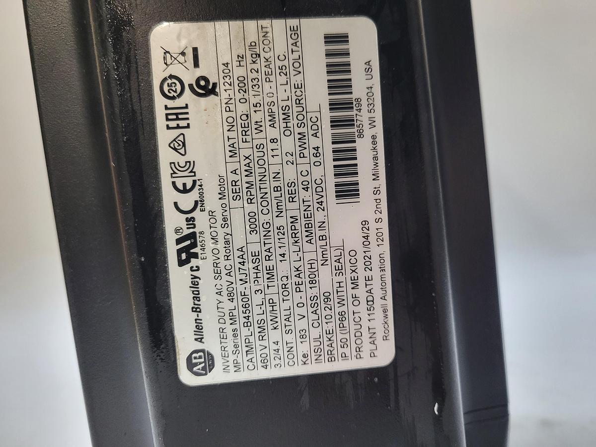 Allen-Bradley MPL-B4560F-VIJ74AA Ser.A NEW! *Not in Box*