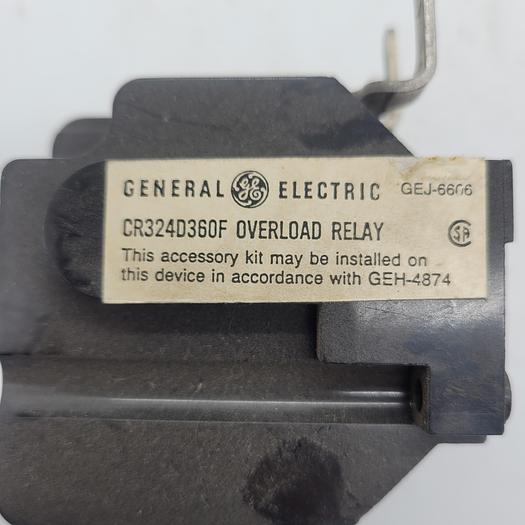 Used General Electric CR324D360F Overload Relay