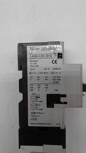 Used Allen-Bradley Complete Device 140M-C2E-B16