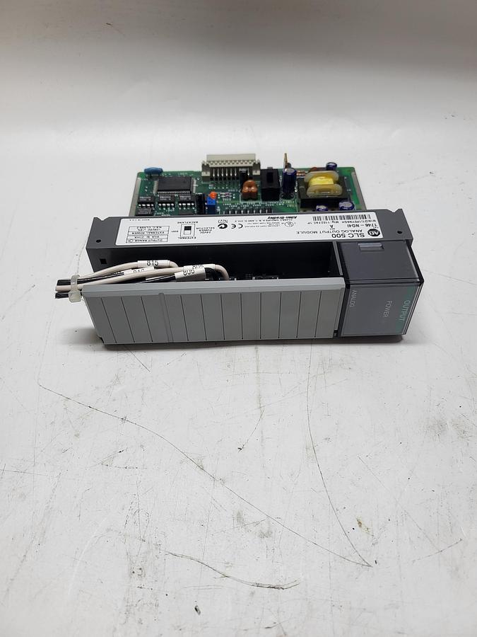 Used Allen-Bradley SLC500 Analog Output Module 1746-N04I Ser.A