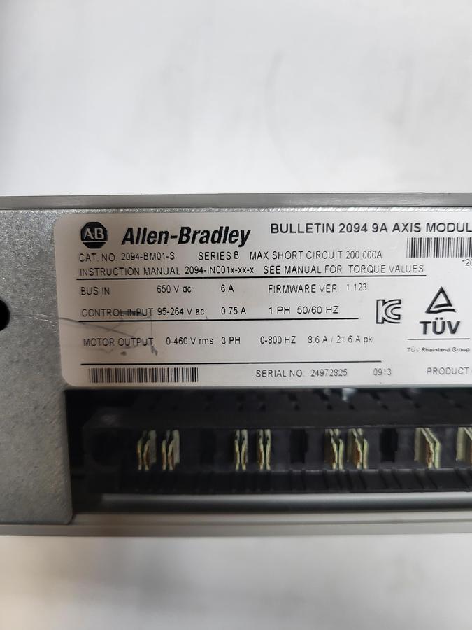Used Allen-Bradley Bulletin 2094-BM01-S Ser.B