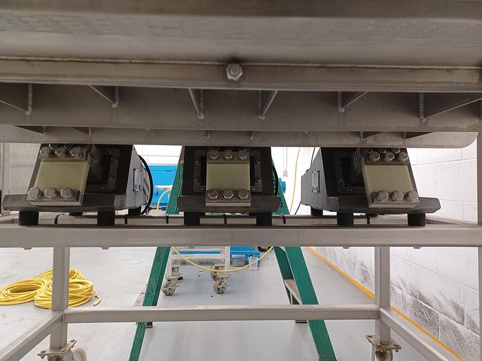 Used vibratory feeder conveyor pasta separator