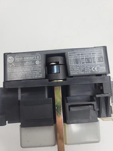 Used Allen-Bradley 194R-NN030P3 Ser.B