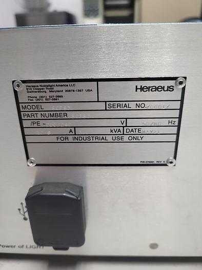 Used Heraeus Fusion UV Semray CPS3