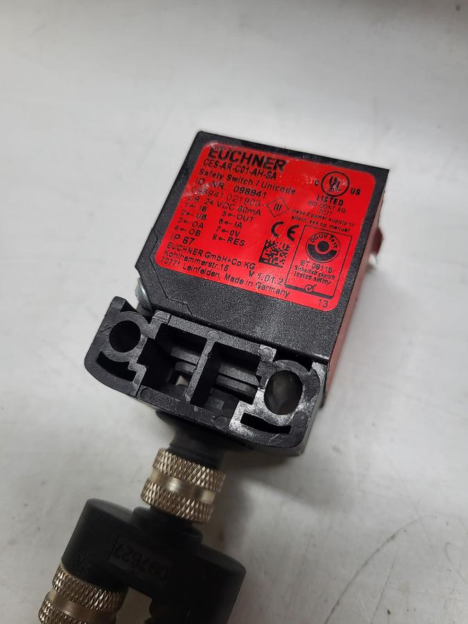 Used Euchner CES-AR-C01-AH-SA Safety Switch