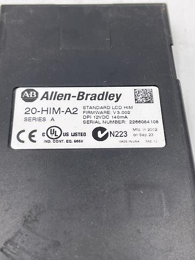 Used Allen Bradley 20-HIM-A2 Ser A