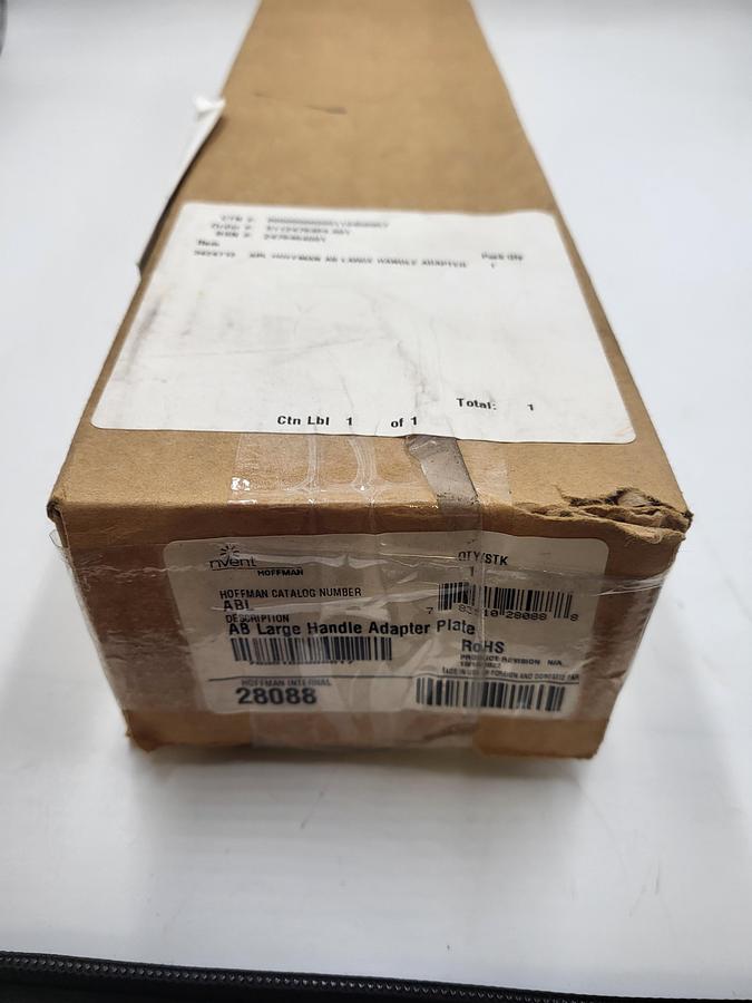 Used Nvent Hoffman Ab Large Handle Adapter Plate 28088