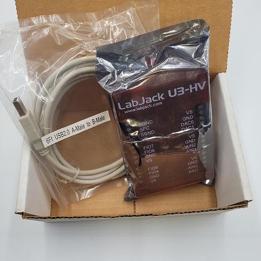LabJack U3-HV-Multifunction USB Data Acquisition Module - NEW IN BOX & PLASTIC WRAPPED