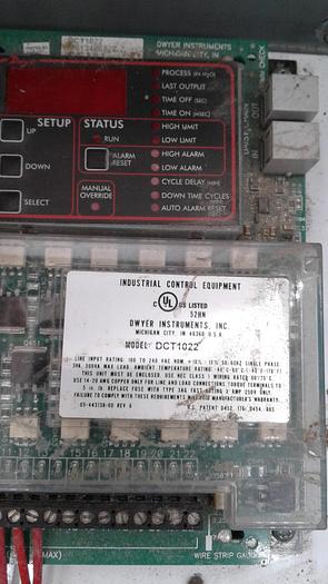 Used Hoffman CSD16128W Industrial Control Equipment DCT1021 Setup