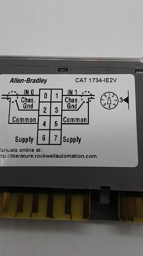 Used Allen-Bradley 1734-IE2V