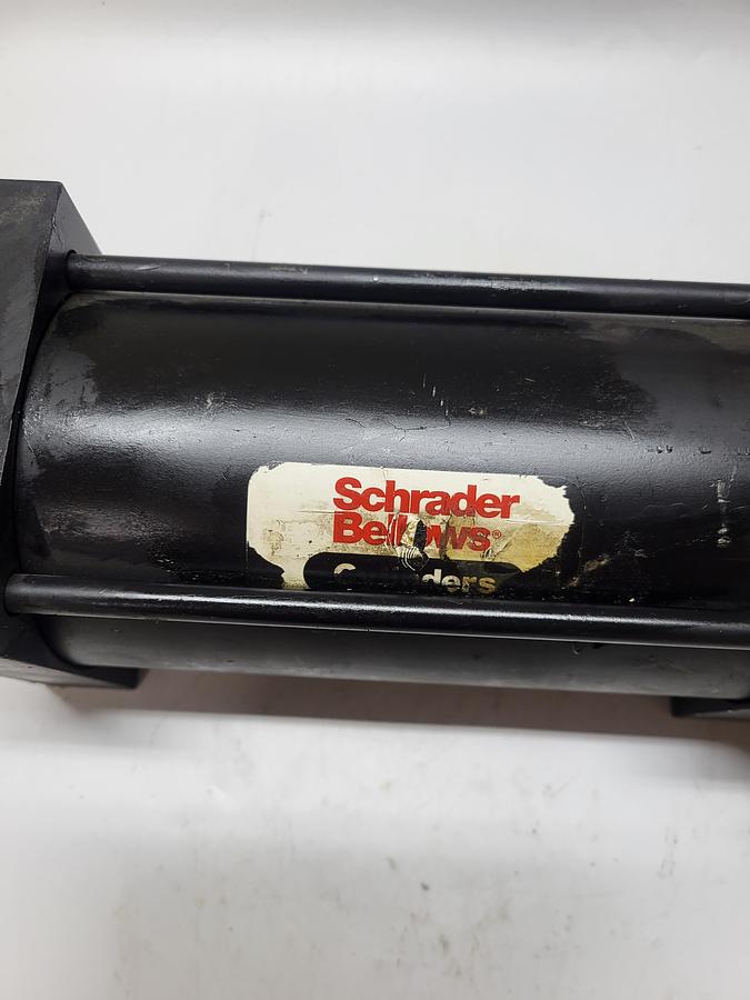 Used Schrader FAE11 6911 Pneumatic Air Tie Rod Cylinder