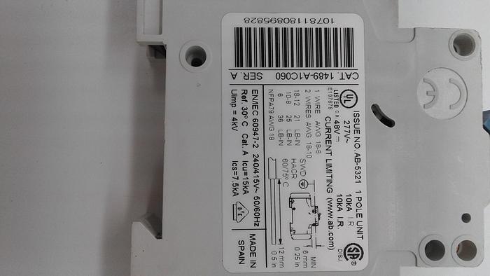 Used 1 Pole Unit 1489-A1C060