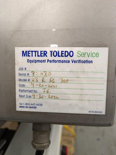 Used safeline metal detector, conveyor, 