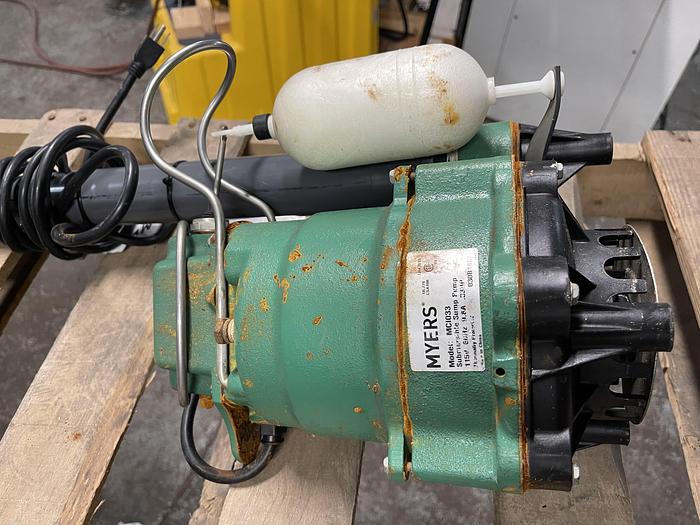 Used Myers MC1033 ⅓ H.P. 1/115V 3450 RPM
