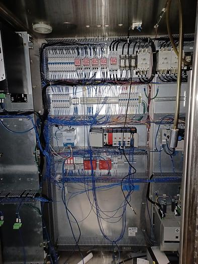 Used 12 lane sonic yogurt cup welder (branson)