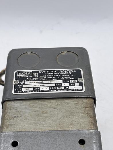 Used Sola 20-13-060, 5G217