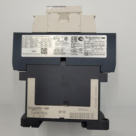 Used SCHNEIDER ELECTRIC LC1D25BD