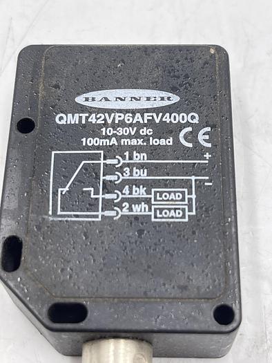 Used Banner QMT42VP6AFV400Q