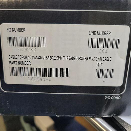 Used Abicor Binzel 168544-1 tokin cable
