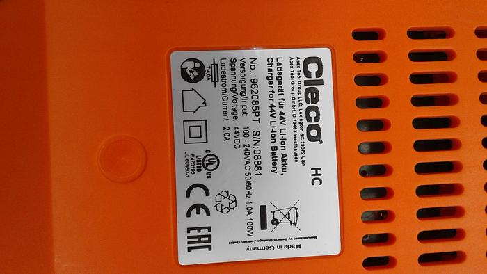 Used Cleco HC Charger for 44V Li-ion Battery 962085PT