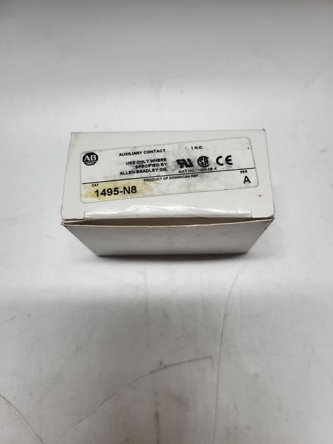 Allen-Bradley Auxiliary Contact 1495-N8 Ser.A