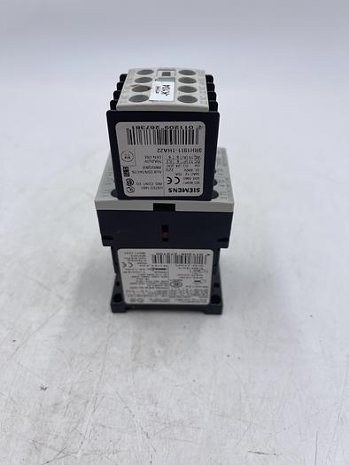 Used Siemens 3ZX1012-0RH11-1AA1, 3RH1911-1HA22