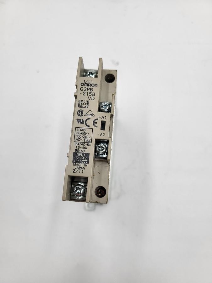 Used Omron G3PB - 215B - VD SOLID STATE RELAY