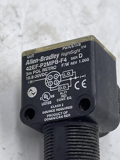 Used Allen-Bradley 42EF-P2MPB-F4 Ser D 
