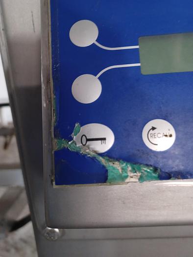 Used Safeline metal detector 12" x 3" opening