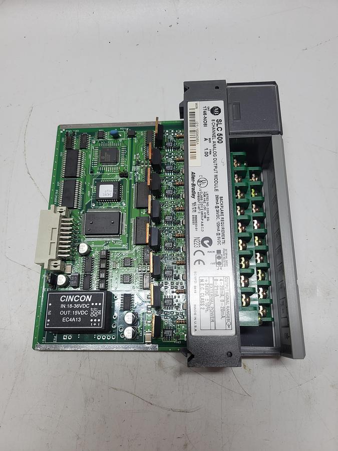Used Allen-Bradley SLC 500 1746-NO8I Ser.A