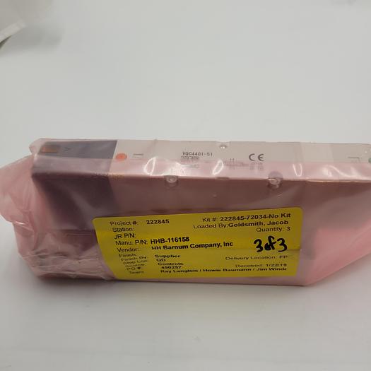 SMC VQC4400-51 SOLENOID VALVE & Actuator*NEW*