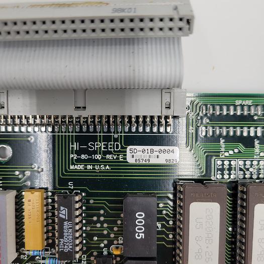 Used HI SPEED 5D-01B-0004 P2-80-100 CIRCUIT BOARD