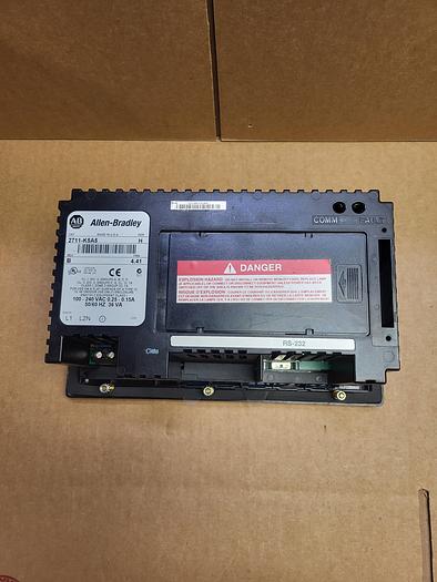 Used Allen-Bradley Panelview 550 2711-K5A5 Ser.H