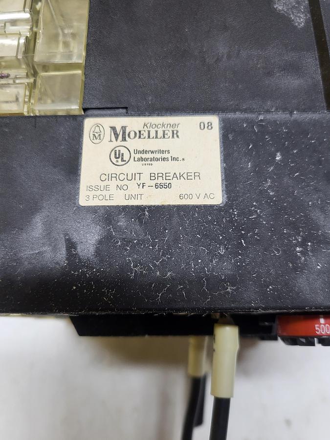 Used Knockler Moeller Circuit Breaker YF-6650