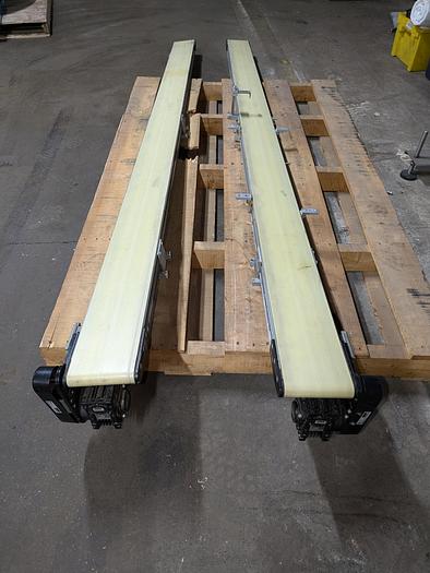 Used Dorner conveyor 2200 series 6" wide 10' long