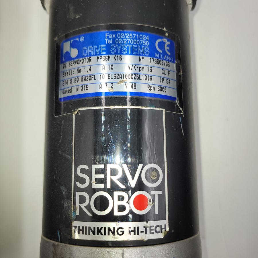 Servo Robot servo motor MP66M K16 & SERVO BOT (mrv30 B14 F / PAM56 GEAR BOX / EL26A1000Z5L10X6JR *NEW*