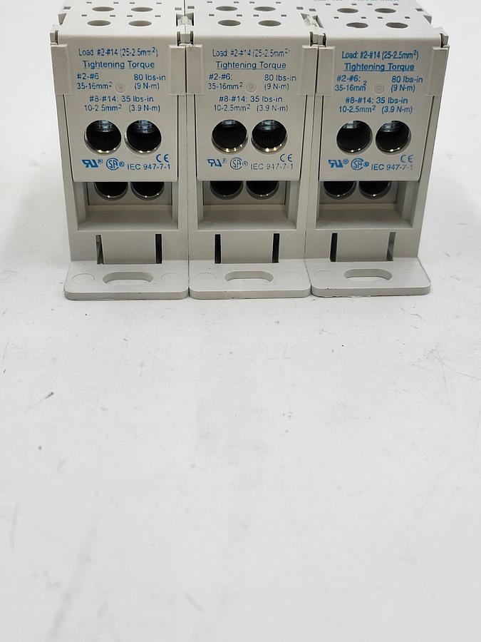 Used FERRAZ SHAWMUT FSPDB2A Power Distribution Block