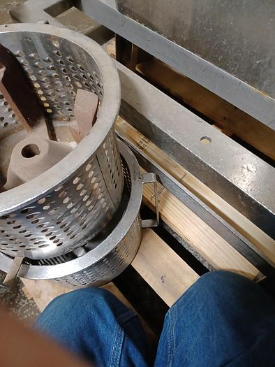 Used Grater / shredder Stainless steel 5hp motor