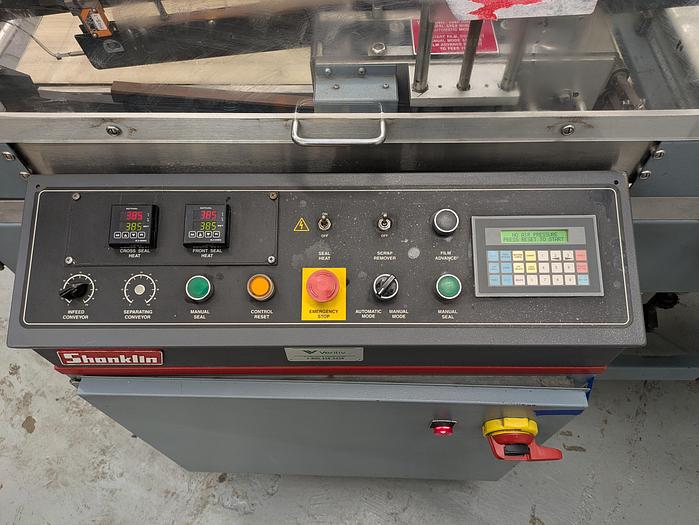 Used Shanklin L bar heat sealer
