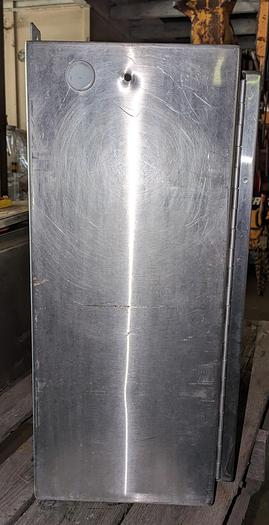 Used enclosure, electric panel, stainless steel, disconnect