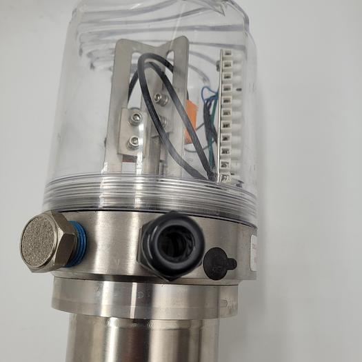 Used 316 stainless steel: 5/8" butterfly valve (9SD0246-G40) connected to SPX Waukesha actuator WM20003450