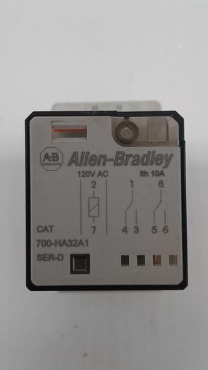 Used Allen-Bradley 700-HA32A1 General Purpose Tube Base Relay