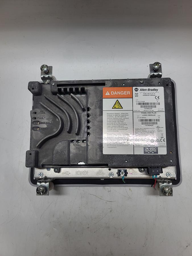 Used Allen-Bradley Panelview Plus 700 2711P-T7C4D8 Ser.A 2711P-RP8D Ser.B