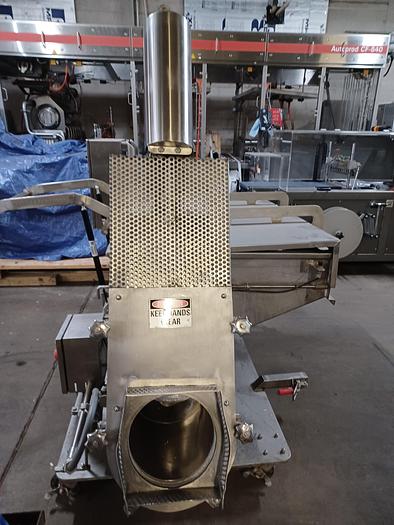 Used 10" auger 4'8" long chunker VFD portioner