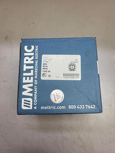 Meltric Corporation Inlet/Plug DS200 37-28043