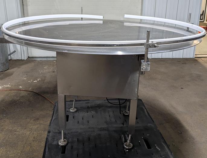 Used rotary accumulation/pack table