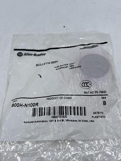 Used Allen-Bradley 800H-N100R SER B